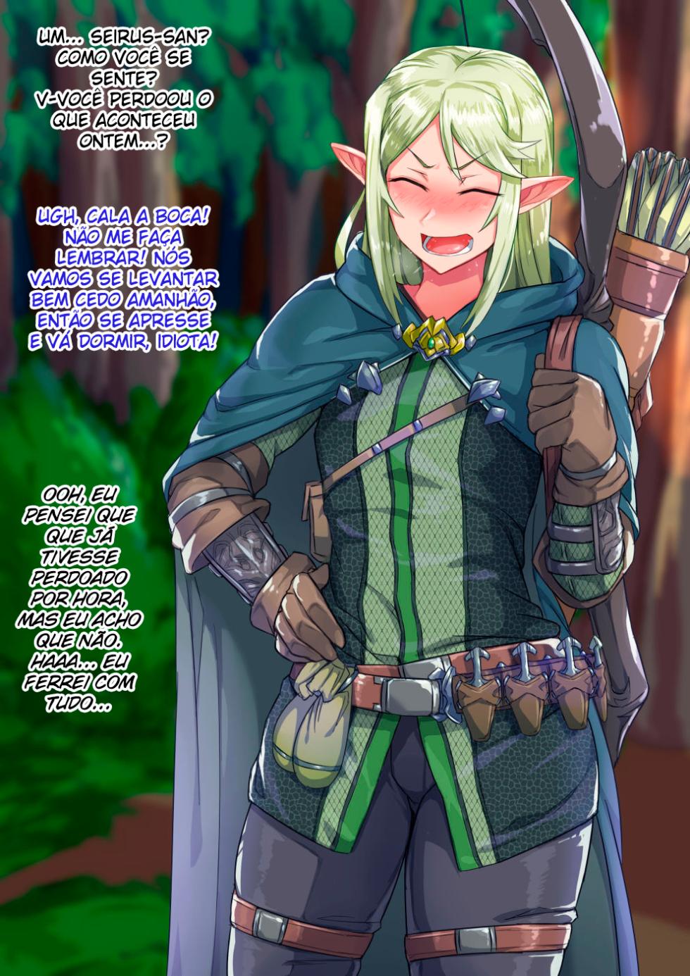[Hagurumarokuro (Silver Radish)] Isekai no Otokonoko to xx [Portuguese-BR] [TRADUZIDO] - Page 37