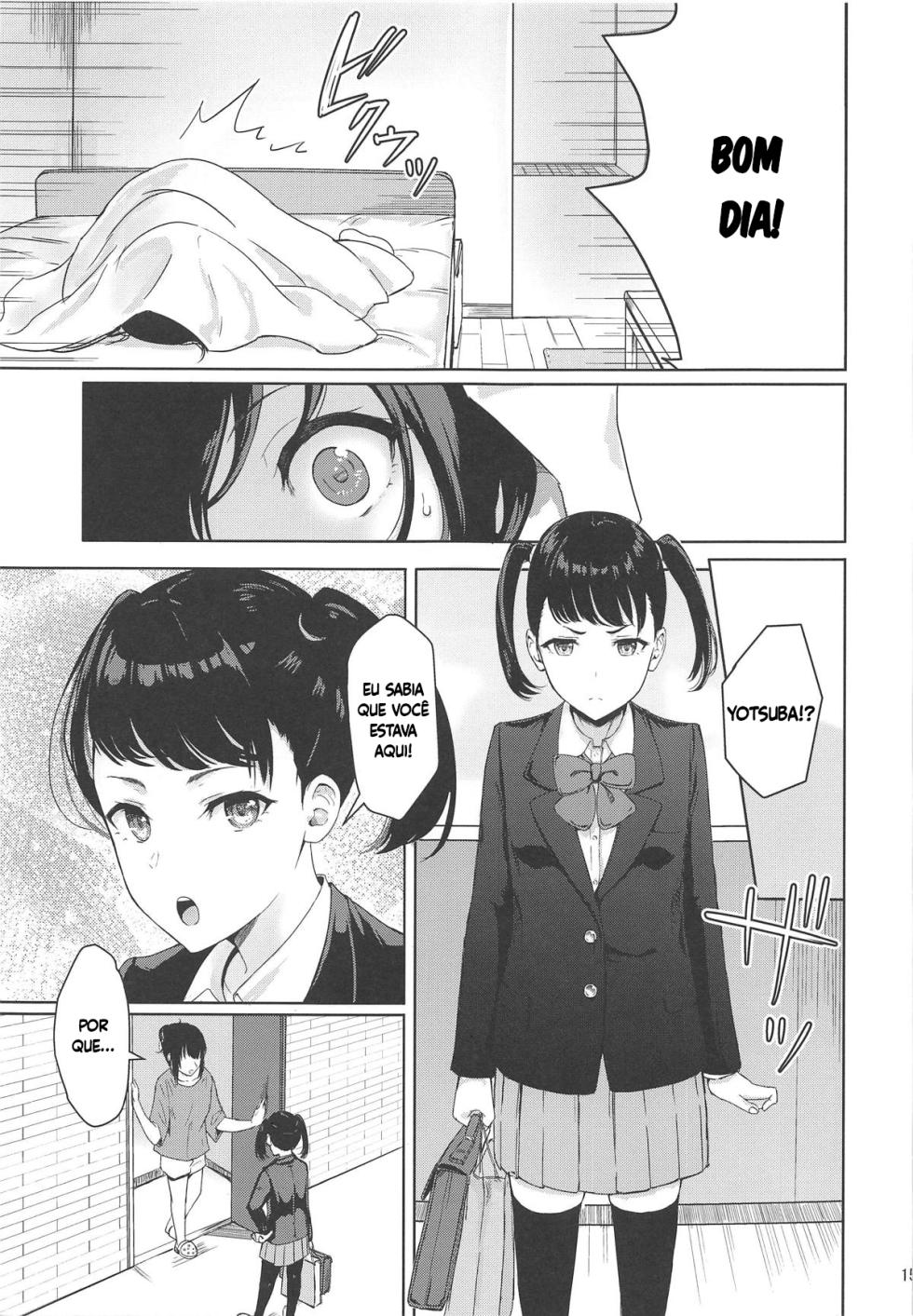 (COMIC1☆15) [Syukurin] Mitsuha ~Netorare 6~ (Kimi no Na wa.) [Portuguese-BR] [Luca-San] - Page 14
