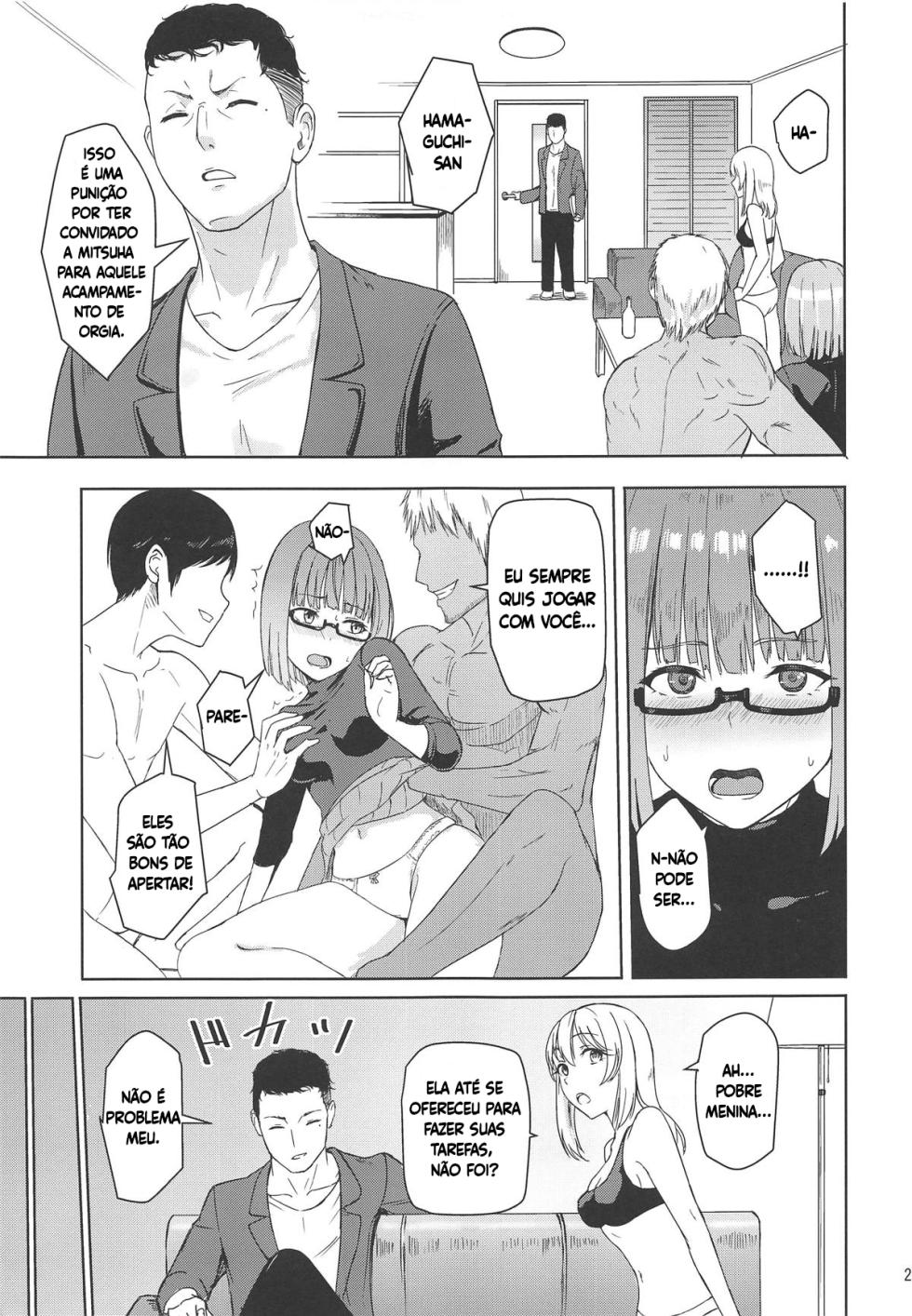 (COMIC1☆15) [Syukurin] Mitsuha ~Netorare 6~ (Kimi no Na wa.) [Portuguese-BR] [Luca-San] - Page 24