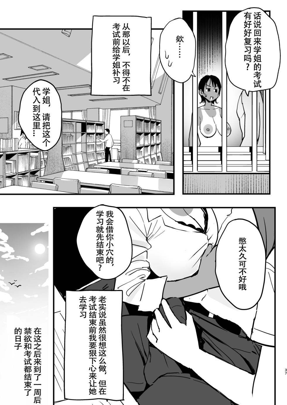 [スルメニウム (谷口大介)] まんこ貸してくれる先輩 - Page 36