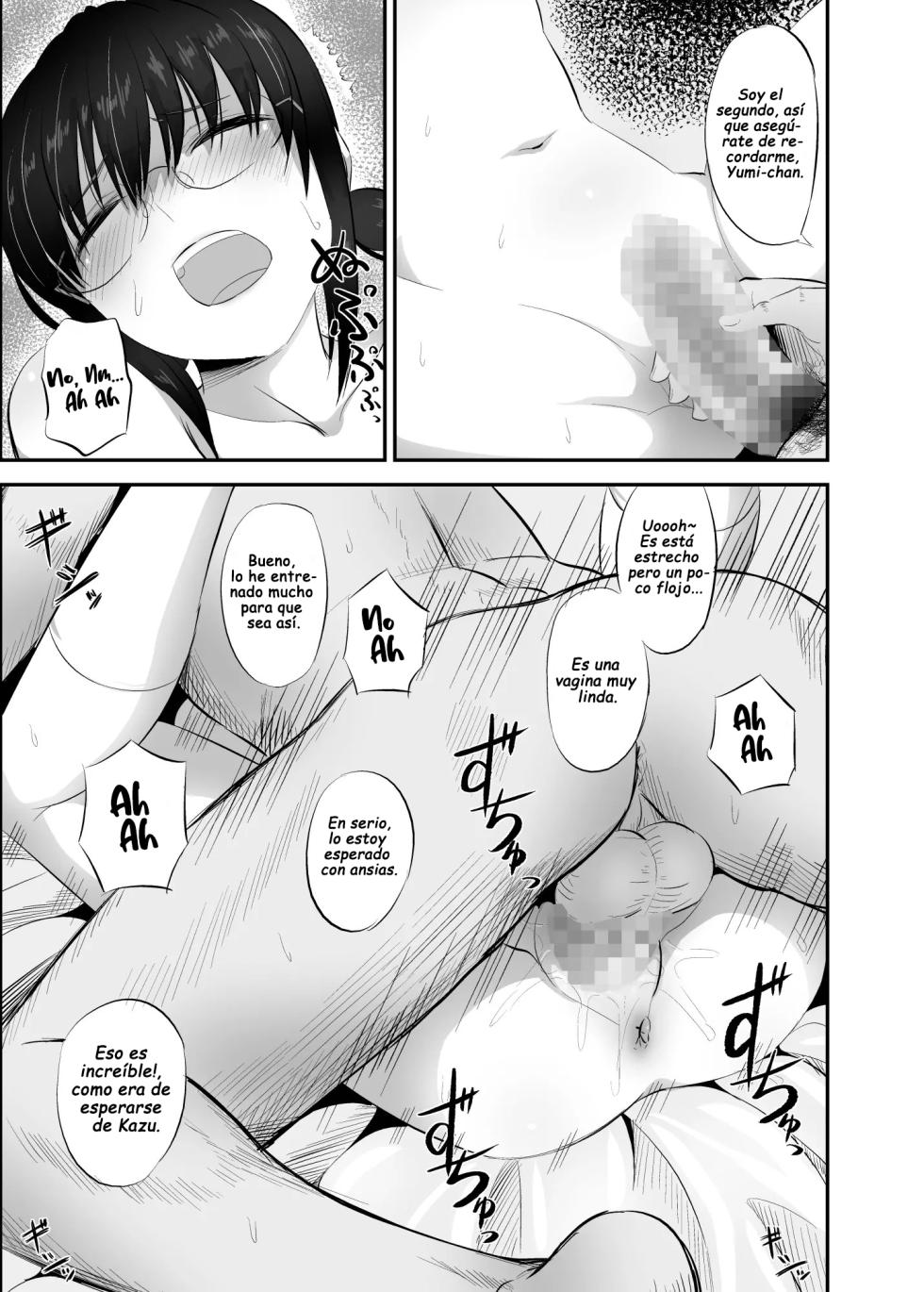 [Gal and ga Do! (Minarai Zouhyou)] Jimi de Majime na Osananajimi ga Class no Yankee ni Omocha ni Sarete Ita Hanashi | Una Historia Sobre Una Amiga De La Infancia Sencilla y Seria Que Fue Victima Del Juego De Un Delincuente [Spanish] [Loliet Azura] - Page 12