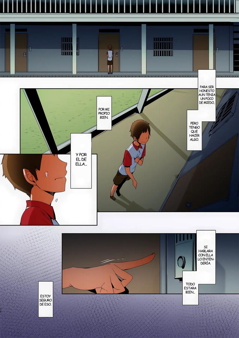 [Nanbou Hitogakushiki (Nakamura Regura)] Douketsu no Mujina | Aves del Mismo Plumaje [Spanish] [Kejotan] [Digital] [Colorized] - Page 40