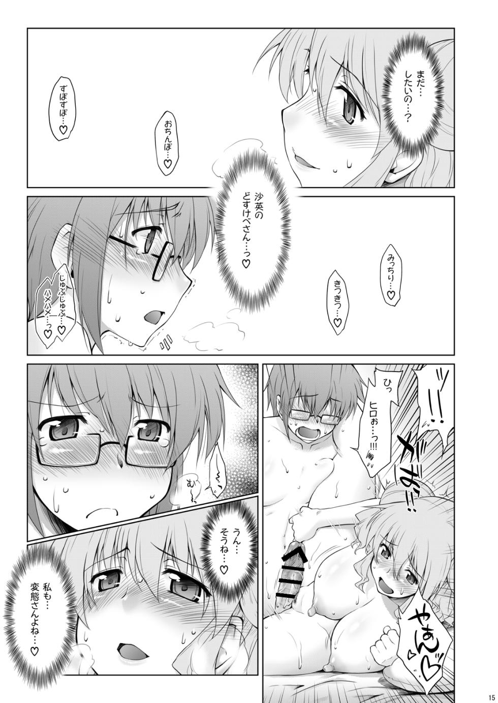 (C74) [Sago-Jou (Seura Isago)] Ayafuya Rocket (Hidamari Sketch) [Digital] - Page 14