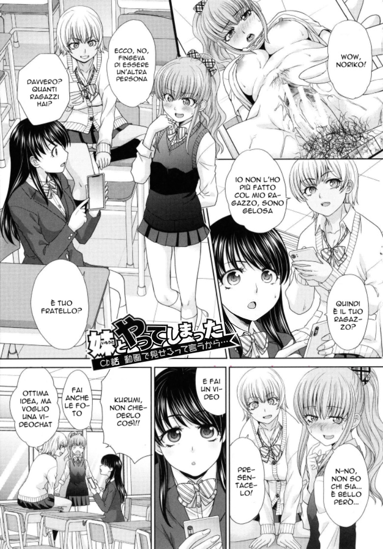 [Itaba Hiroshi] Imouto to Yatte Shimattashi, Imouto no Tomodachi to mo Yatte Shimatta | Ingannare le Amiche di mia Sorella [Italian] [Digital] - Page 20