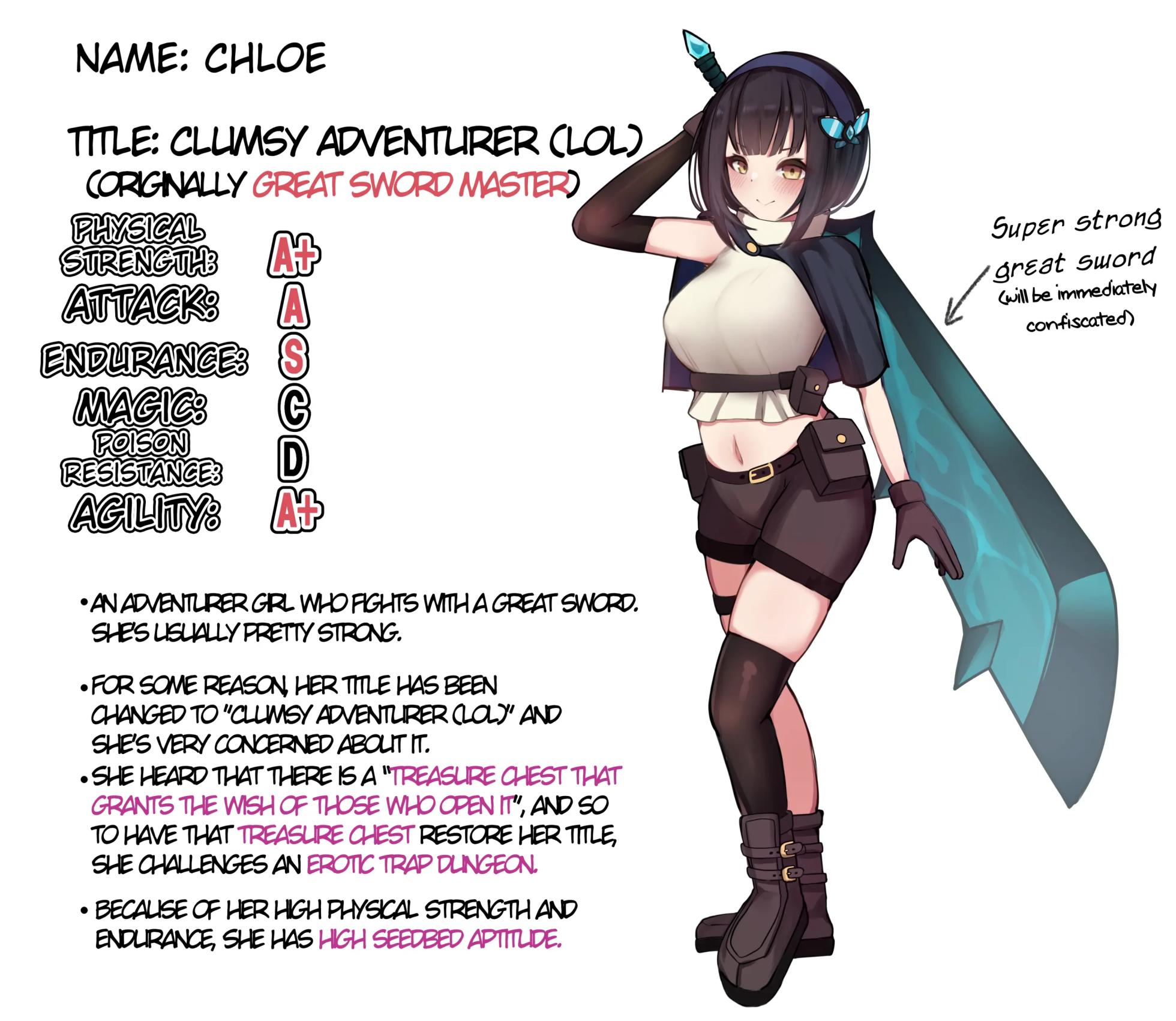 A story about a (Ex) Great Sword Master Adventurer who challenges a dungeon where tentacles lurk - Page 2