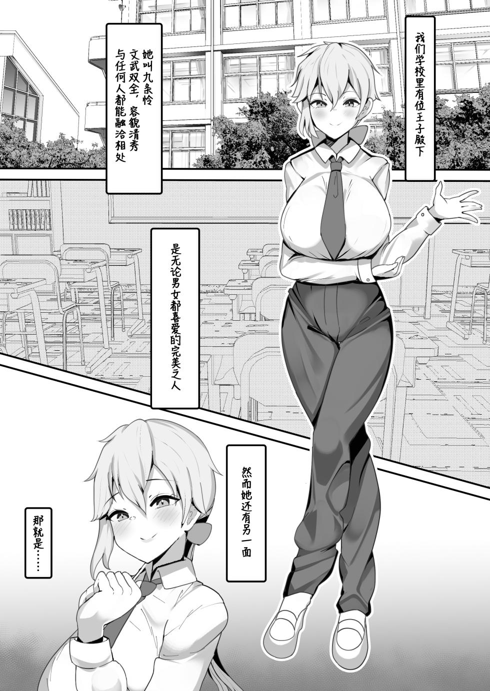 [Fuwafuwa Raidou] Gakuen no Ouji-sama wa Boku dake no Mesu Shitsuji [Chinese] [Digital] - Page 4