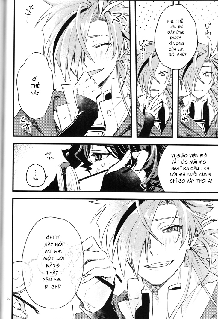 (Interesting World 2) [Campanella (Kanata)] Suki no Imi o Oshiete Sensei! | Thầy ơi, xin hãy dạy cho em biết ý nghĩa của tình yêu! (Fate/Grand Order) [Vietnamese Tiếng Việt] [kanebii] - Page 19