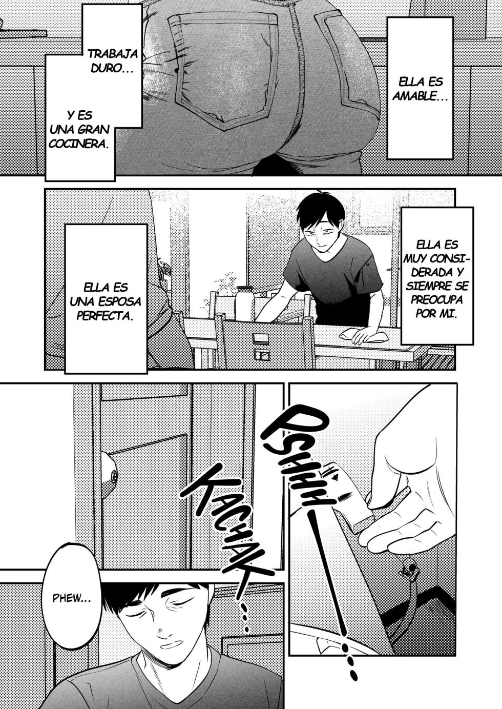 [Manmaya (Same Manma)] Seitaishi ~Watashi no Tsuma o Daitekure~ | Terapeuta Sexual ~Por Favor, Acuéstate con mi Esposa~ [Spanish] [Kejotan] [Digital] - Page 12
