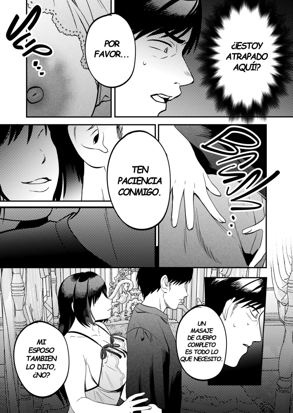 [Manmaya (Same Manma)] Seitaishi ~Watashi no Tsuma o Daitekure~ | Terapeuta Sexual ~Por Favor, Acuéstate con mi Esposa~ [Spanish] [Kejotan] [Digital] - Page 33