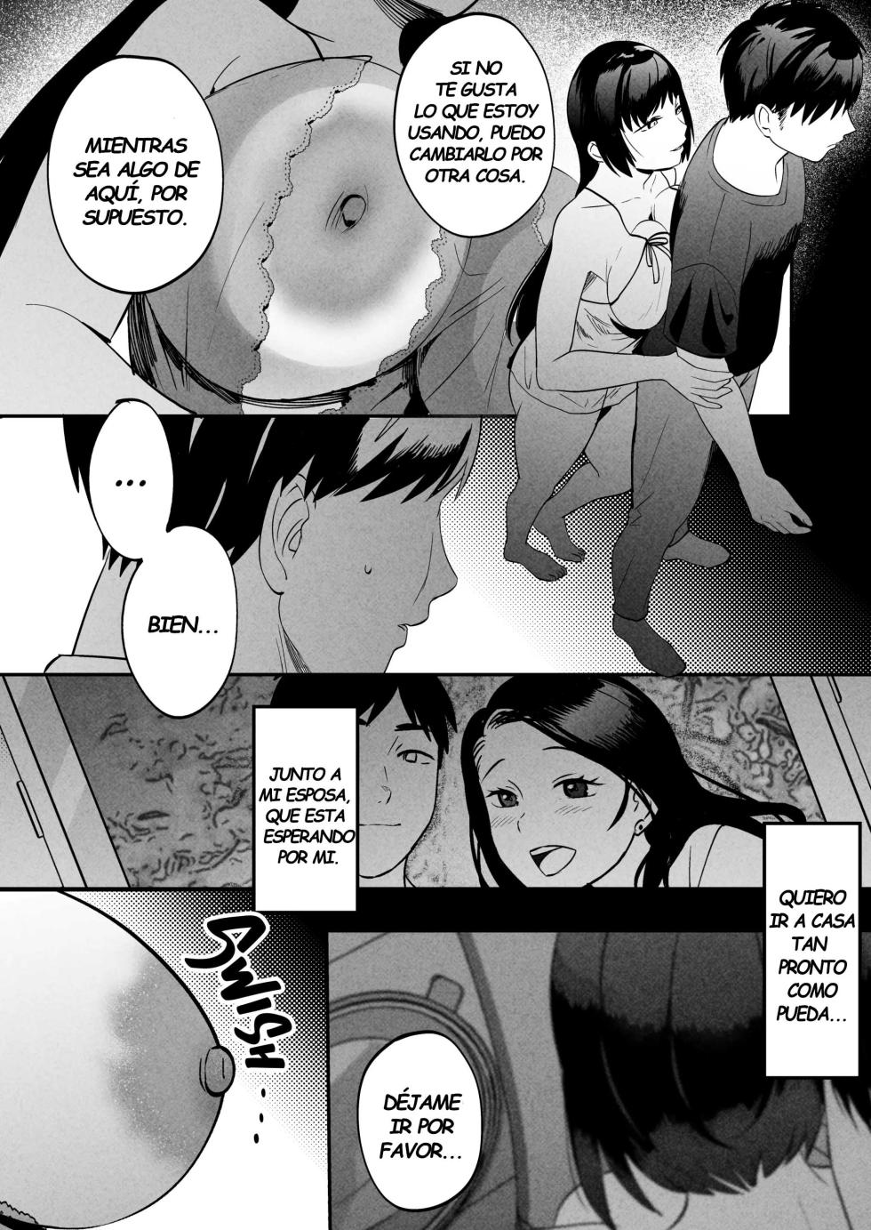 [Manmaya (Same Manma)] Seitaishi ~Watashi no Tsuma o Daitekure~ | Terapeuta Sexual ~Por Favor, Acuéstate con mi Esposa~ [Spanish] [Kejotan] [Digital] - Page 34