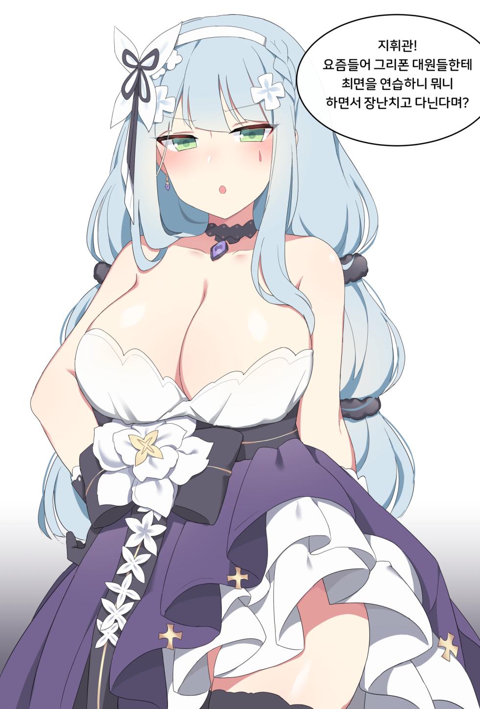 [Poyeop] hk416 (Girls' Frontline) [Korean] [Decensored] 2020.06 - Page 1