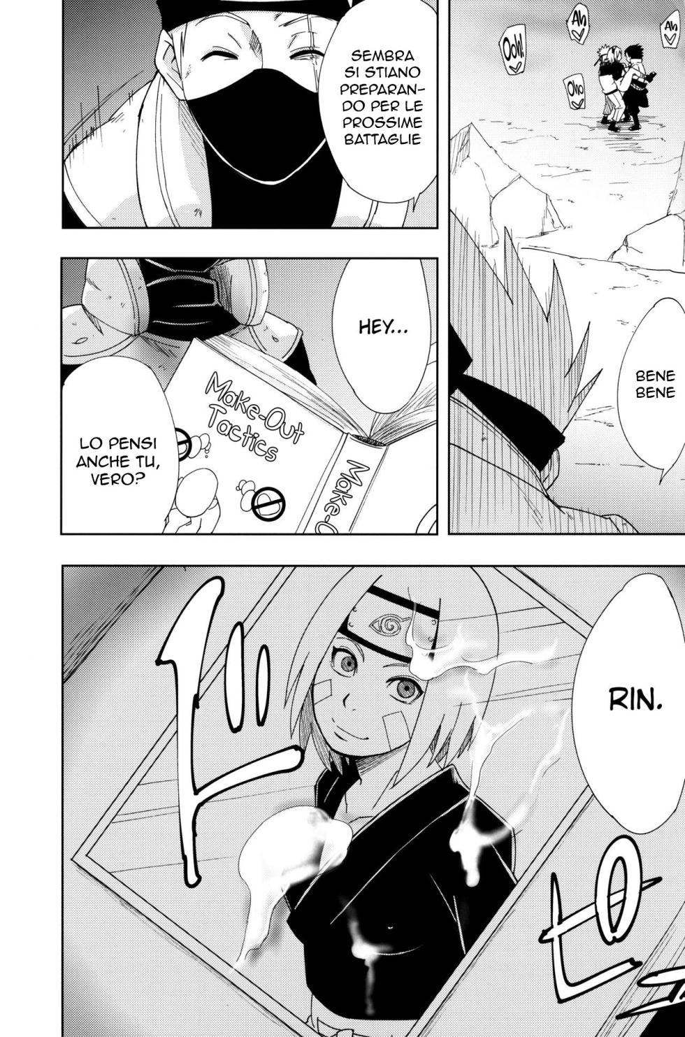 (C96) [Karakishi Youhei-dan Shinga (Sahara Wataru)] Nanahan no Himatsubushi | Riportare a Casa Sasuke (Naruto) [Italian] - Page 38