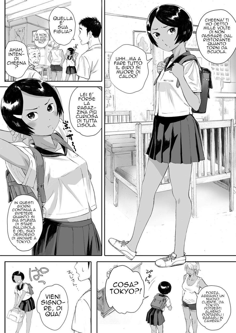 [Kansai Orange (Arai Kei)] Ritounohohoemi | L' Isola Sperduta [Italian] [Digital] - Page 7