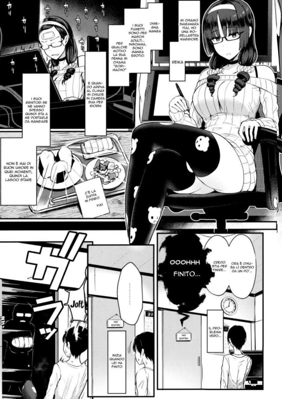 [NOSEBLEED (Miyamoto Issa)] Heart Mark Oome. | I Porno di Mia Sorella 1 [Italian] [Digital] - Page 2
