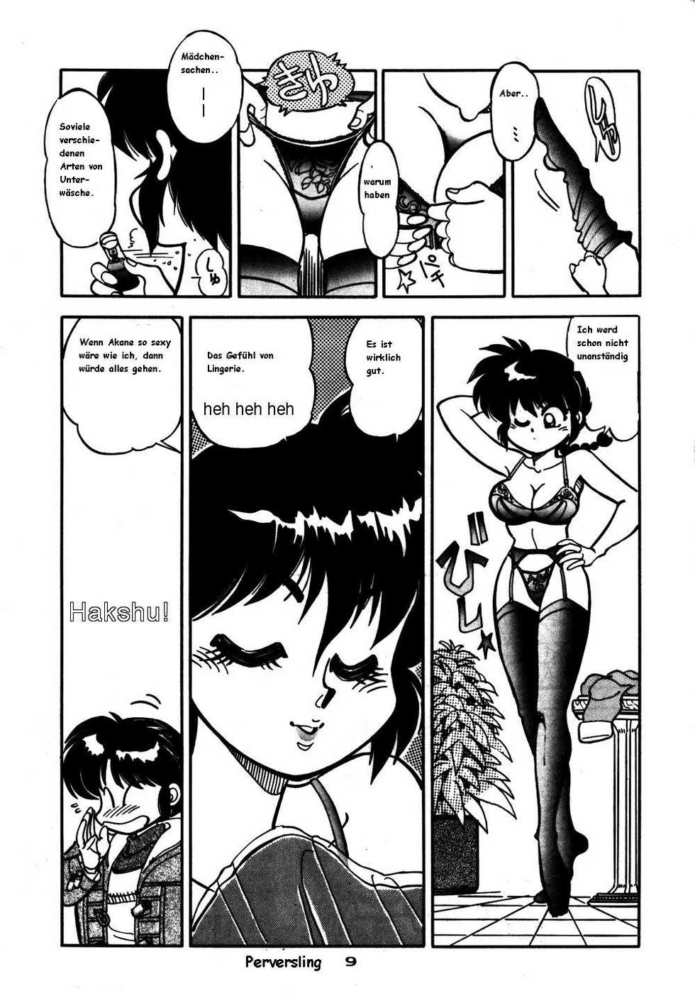 (C47) [Chuuka Mantou (Yagami Dai)] Mantou 7 (Ranma 1/2) [German] [Itachi] - Page 9