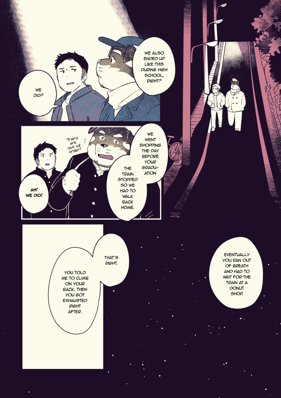 [Sawch_Cls] Even if we’re not on the Champs Elysees | Story About A Night Walk With My Dog Senpai [English] [Digital] - Page 4