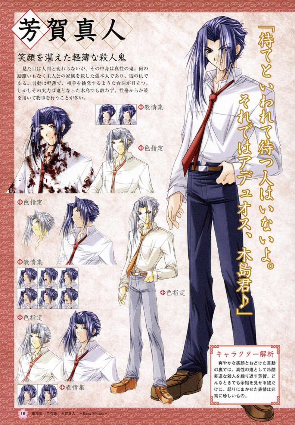 Onikagura Visual Fan Book - Page 19