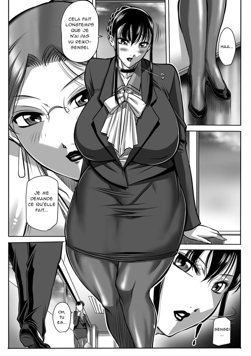 [Akane Shuuhei] Houman Onna Kyoushi Choukyou "Kyouka" - Plump woman teacher was hypnotized is Sexual Torture. Ch. 1-8 [French] [O-S] [Digital] - Page 40
