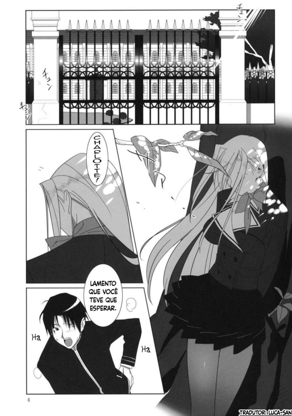 [Hito no Fundoshi (Yukiyoshi Mamizu)] Admired beautiful flower. | Admirando a bela flor. (Princess Lover!) [2009-10] [Portuguese-BR] [Luca-San] - Page 4