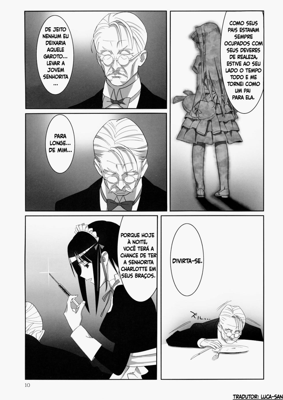 (C77) [Hito no Fundoshi (Yukiyoshi Mamizu)] Admired beautiful flower. 2 | Admirando a bela flor. 2 (Princess Lover!) [Portuguese-BR] [Luca-San] - Page 10