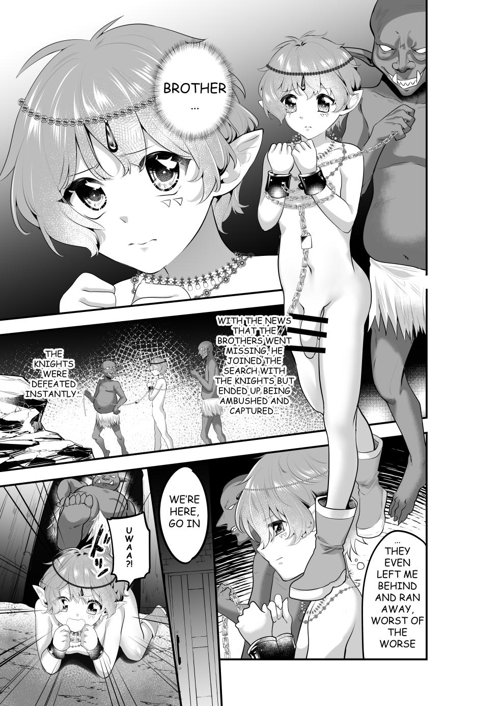 [Akagirenya (Lilith, Kinokoyun, Akagirenya)] TWIN ELF BROTHERS ON VACATION TURNED BREEDING AND PREGNANT WITH GOBLINS - Page 28