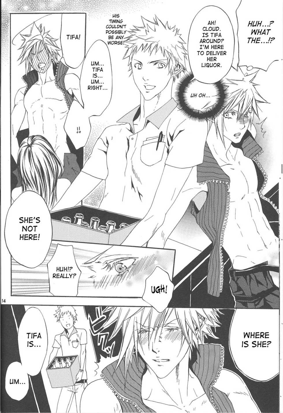 [Danger-J (Jura)] Kyouminai ne toka Icchau? | Are You Gonna Say You’re Not Interested? (Final Fantasy VII) [English] [SaHa] - Page 13