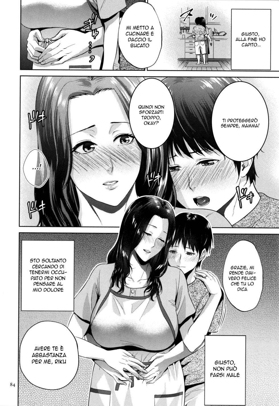 [Natsu no Oyatsu] Aizō sōkan | Il Tradimento della Mamma (Mitsu Boshi Immoral) [Italian] - Page 2