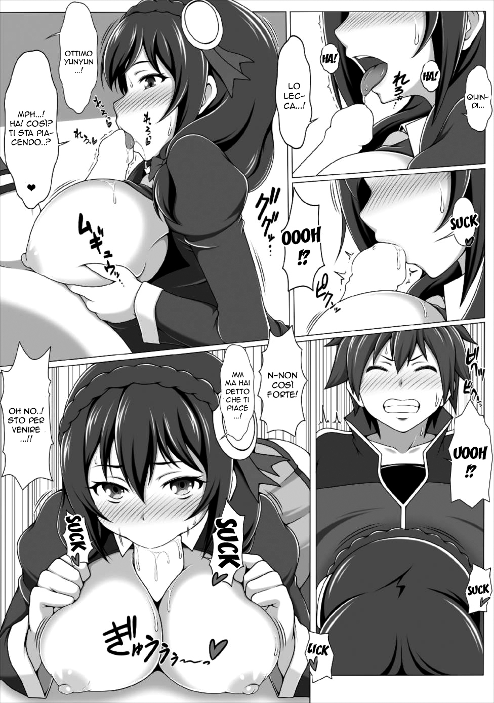 [Bad End RST (J-MAX JAPAN)] Kono Koukando nara Sorosoro Harem Ikerun ja ne?2 ~RST 06~ | Reincarnarsi è Meglio del Paradiso 2 (Kono Subarashii Sekai ni Syukufuku o!) [Italian] [Digital] - Page 7