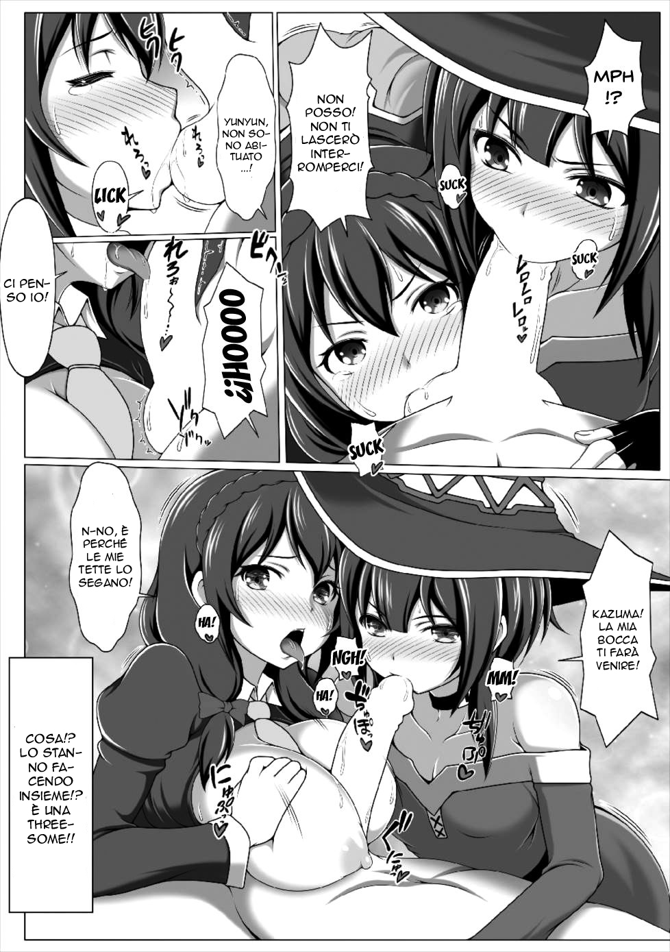 [Bad End RST (J-MAX JAPAN)] Kono Koukando nara Sorosoro Harem Ikerun ja ne?2 ~RST 06~ | Reincarnarsi è Meglio del Paradiso 2 (Kono Subarashii Sekai ni Syukufuku o!) [Italian] [Digital] - Page 10