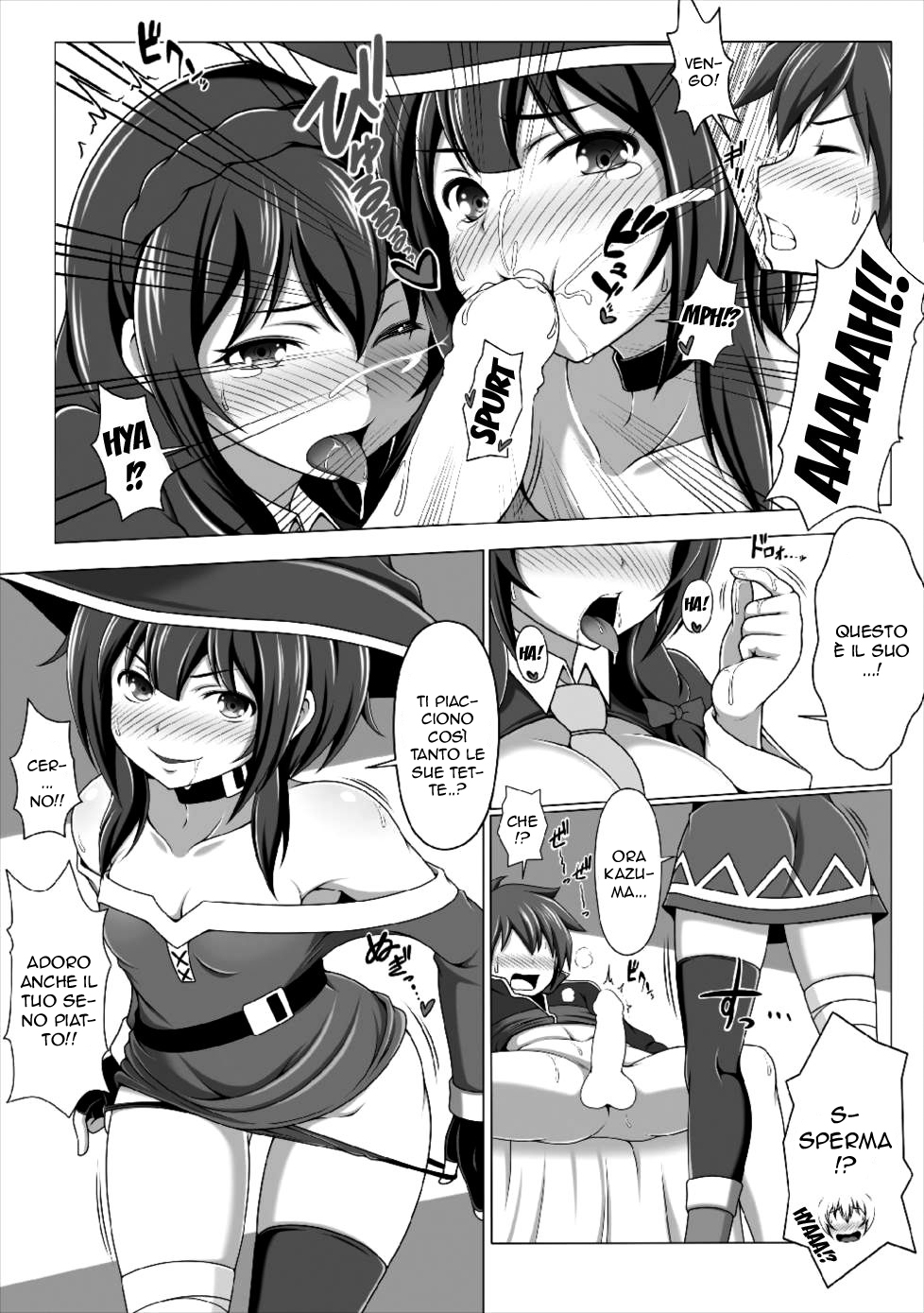 [Bad End RST (J-MAX JAPAN)] Kono Koukando nara Sorosoro Harem Ikerun ja ne?2 ~RST 06~ | Reincarnarsi è Meglio del Paradiso 2 (Kono Subarashii Sekai ni Syukufuku o!) [Italian] [Digital] - Page 11