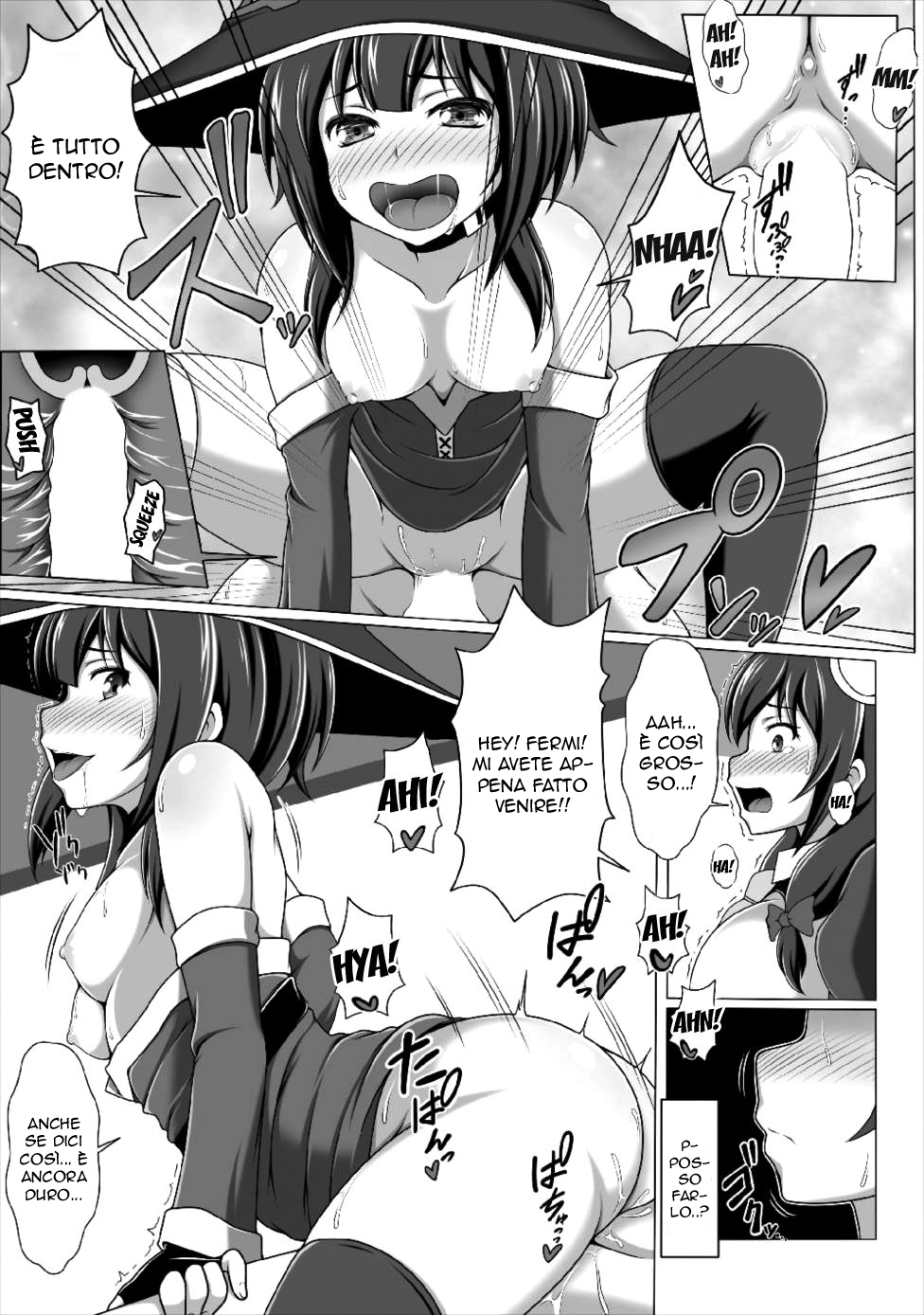 [Bad End RST (J-MAX JAPAN)] Kono Koukando nara Sorosoro Harem Ikerun ja ne?2 ~RST 06~ | Reincarnarsi è Meglio del Paradiso 2 (Kono Subarashii Sekai ni Syukufuku o!) [Italian] [Digital] - Page 13