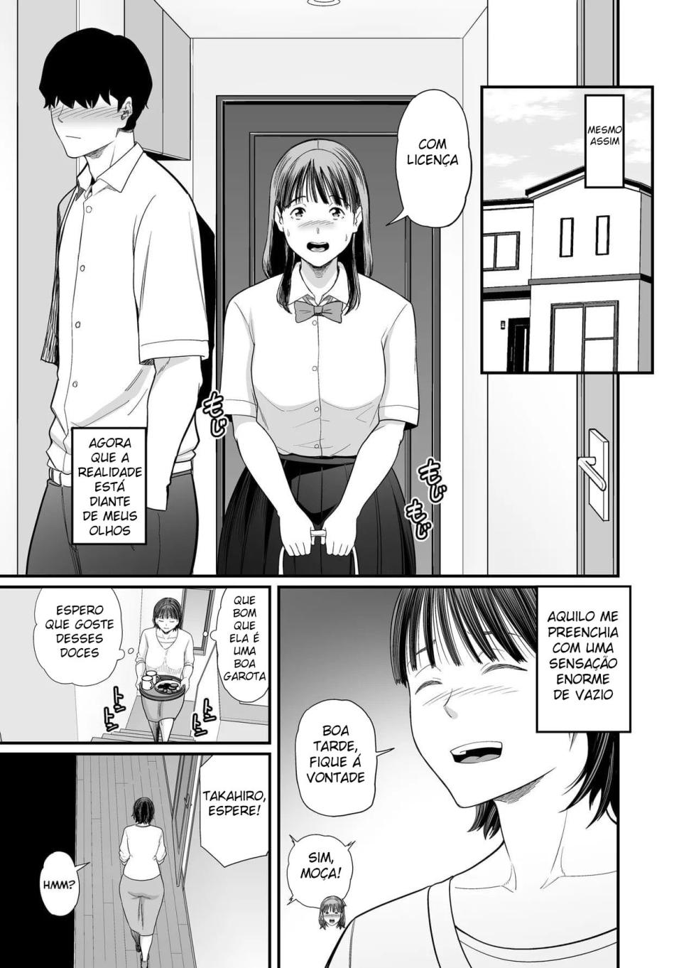 [Ura Meshiya (Maccha Neji)] Okaa-san Boku no Koto Sasotterun Daro? 2 | A Minha Mãe Está Tentando Me Seduzir? 2 [Portuguese-BR] - Page 10