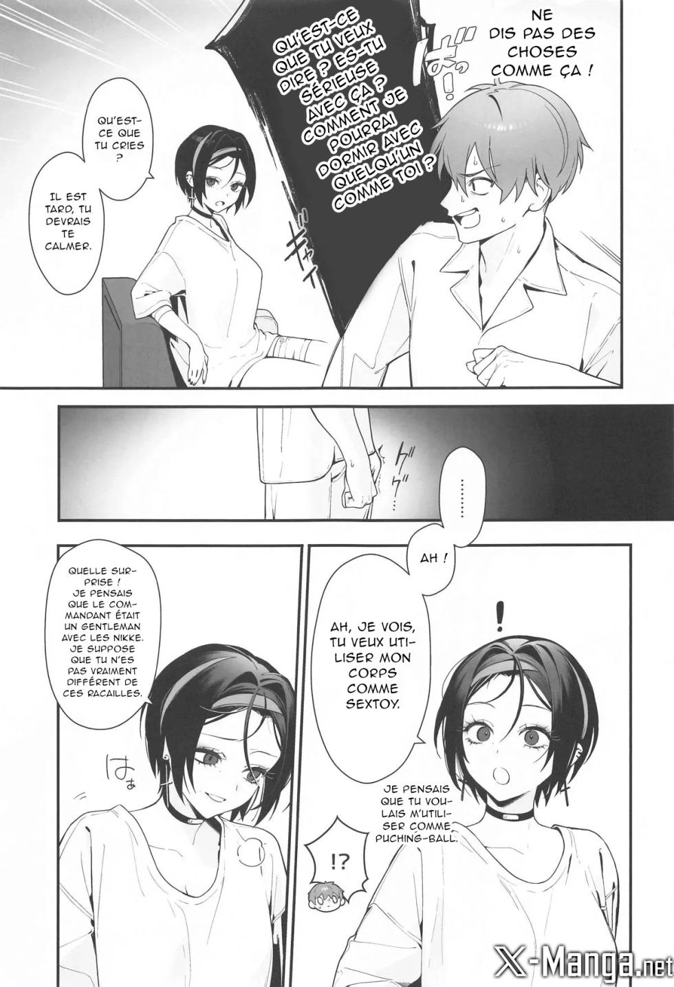 (C104) [Shuukyuu Youka (Ohisashiburi)] Self abuse (Goddess of Victory: Nikke) [French] [Northface] - Page 16