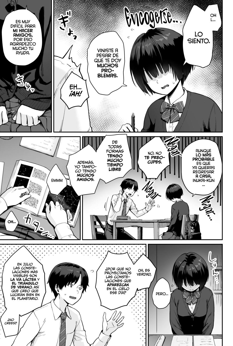 [Beni Murasaki (Benimura Karu)] Sora no Hoshi wa Tada no Hikari -Ore dake ga Sex Dekinai Kyoushitsu- | Las Estrellas en el Cielo solo son Luz -Soy el Único en el Aula que no Puede tener Sexo- [Spanish] [EromegameTT y Lovely Diablesse Scan] [Digital] - Page 9