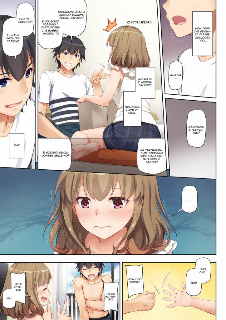 [Digital Lover (Nakajima Yuka)] Hitozuma Osananajimi to Hitonatsu no Dekigoto DLO-07 | Una Vecchia Promessa 1 [Italian] [Digital] - Page 9