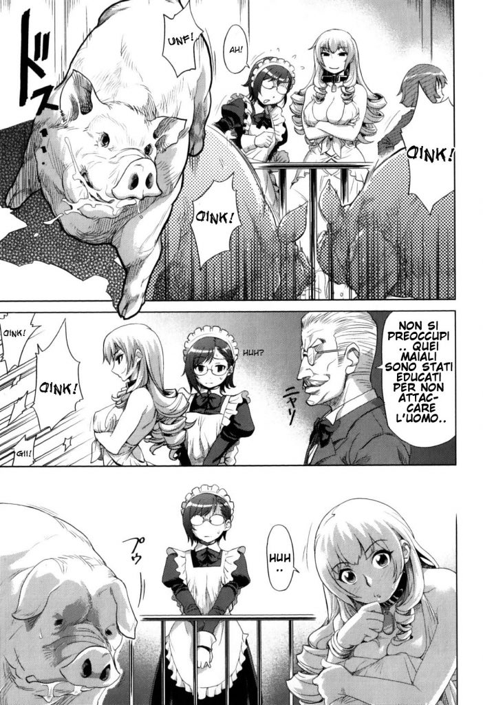 [Isako Rokuroh] Reiko Ojou-sama no Nichijou | Vita Quotidiana (Kemono For Essential 7) [Italian] - Page 7