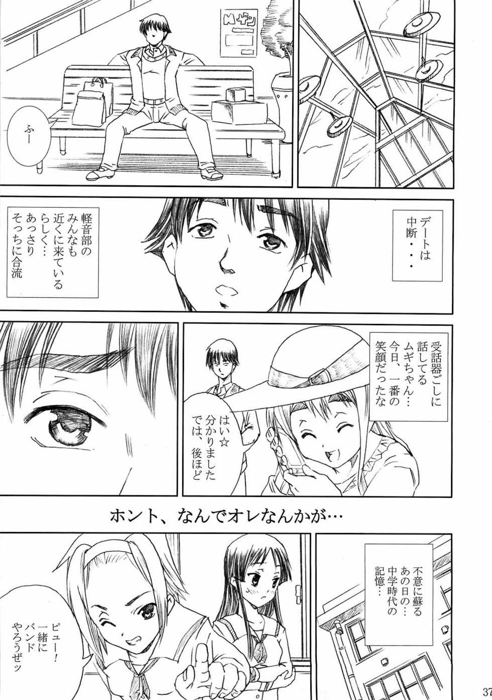 [Abura Katabura (Papipunyon)] K-ON!! Loveplus-TSUMUGI- (K-ON!) - Page 37