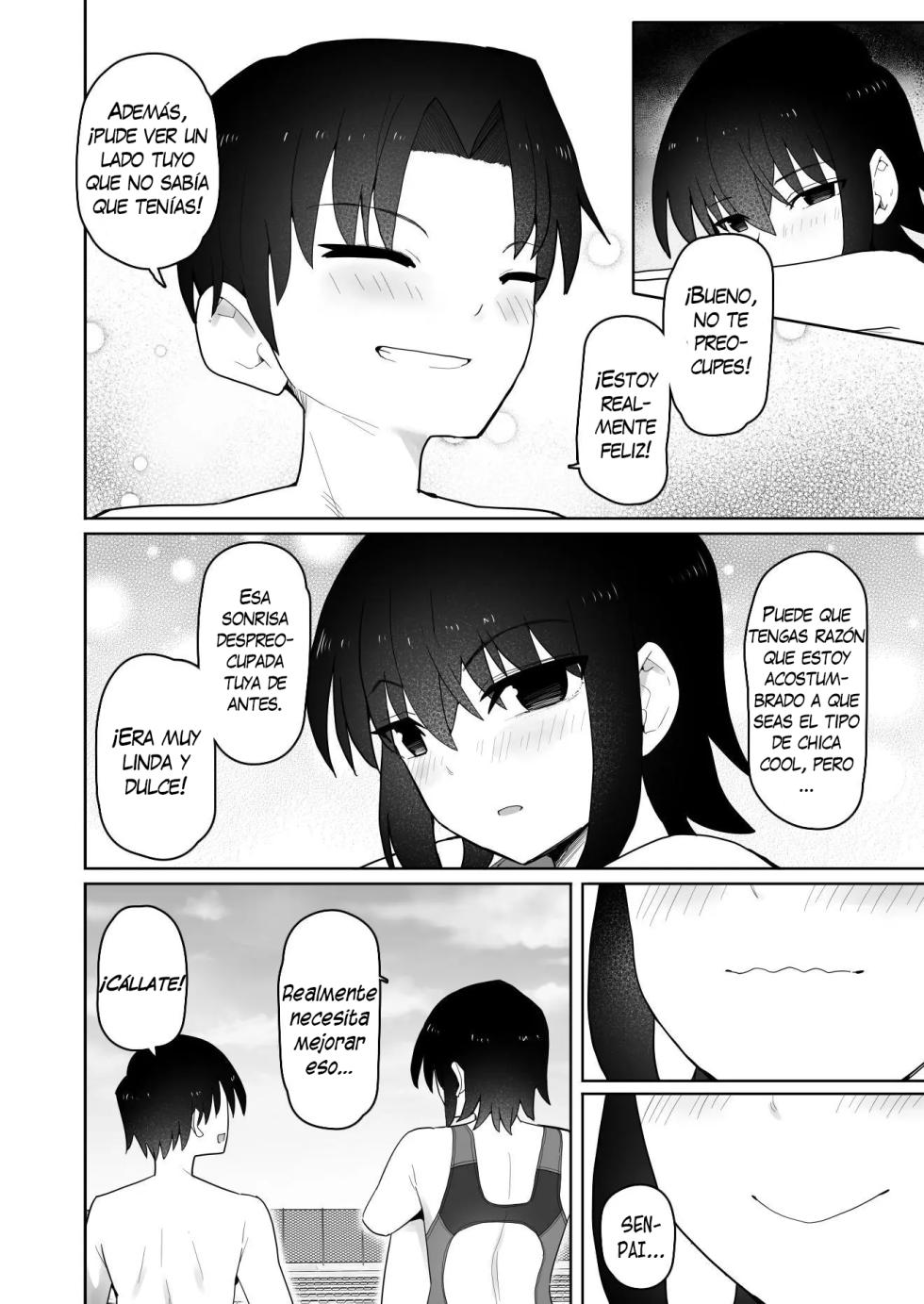 [Kurumaya Koudou] Koushinchou de Namaiki na Kouhai ga Jitsu wa Kojirase Dosukebe de, Boku no Koto ga Daisuki datta Hanashi [Spanish] [H-D-B] [Ongoing] - Page 33