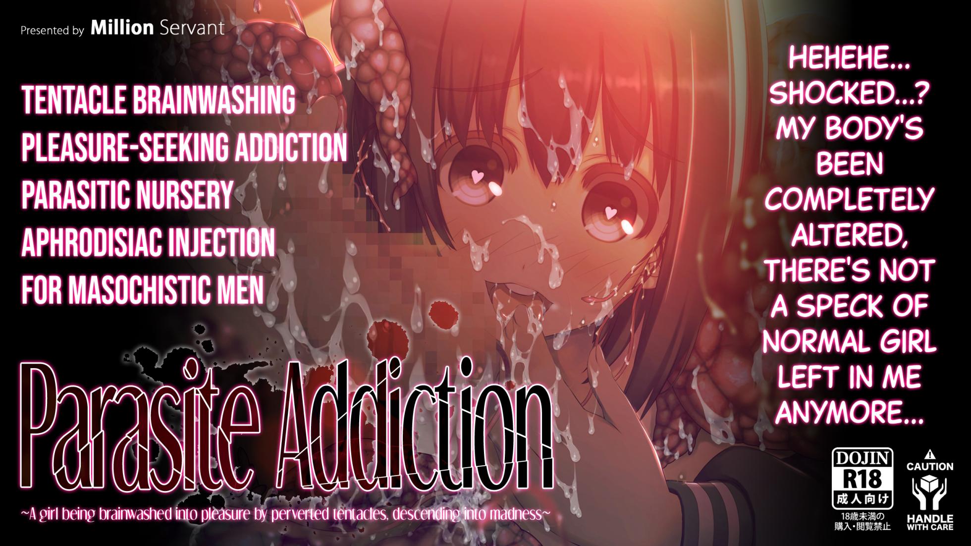 [MillionServant] Shokushu Chuudoku ~Hentai Shokushu ni Kairaku Sennou Sarete Kyouki ni Ochiteyuku Shoujo~ | Parasite Addiction ~A Girl Being Brainwashed by Perverted Tentacles, Descending into Darkness~ [English] [Black Grimoires] - Page 1