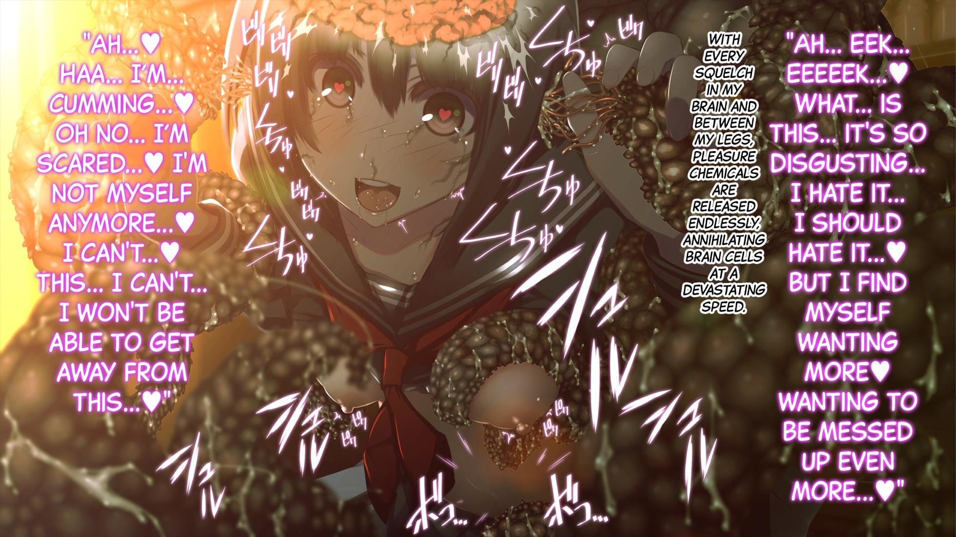 [MillionServant] Shokushu Chuudoku ~Hentai Shokushu ni Kairaku Sennou Sarete Kyouki ni Ochiteyuku Shoujo~ | Parasite Addiction ~A Girl Being Brainwashed by Perverted Tentacles, Descending into Darkness~ [English] [Black Grimoires] - Page 29