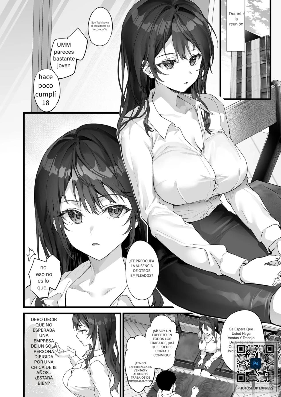 [sagejoh (sage joh)] JK Chuutai Tsuyogari Shachou ga Buka no Fusei ni Make Midara ni Koshi o Furi Netoru made [Español] [Sin Sensura] [Digital] - Page 4