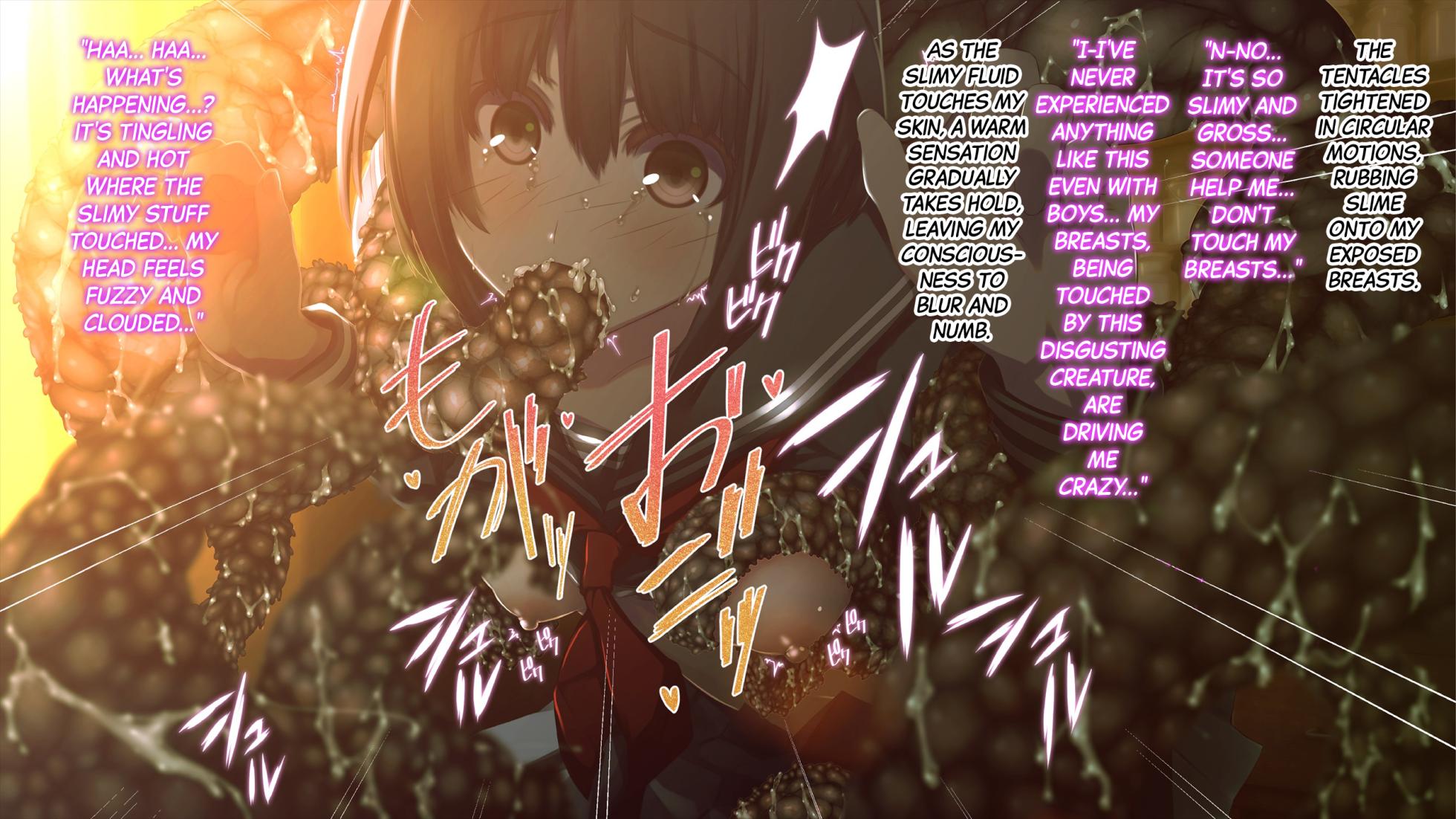[MillionServant] Shokushu Chuudoku ~Hentai Shokushu ni Kairaku Sennou Sarete Kyouki ni Ochiteyuku Shoujo~ | Parasite Addiction ~A Girl Being Brainwashed by Perverted Tentacles, Descending into Darkness~ [English] [Black Grimoires] - Page 19