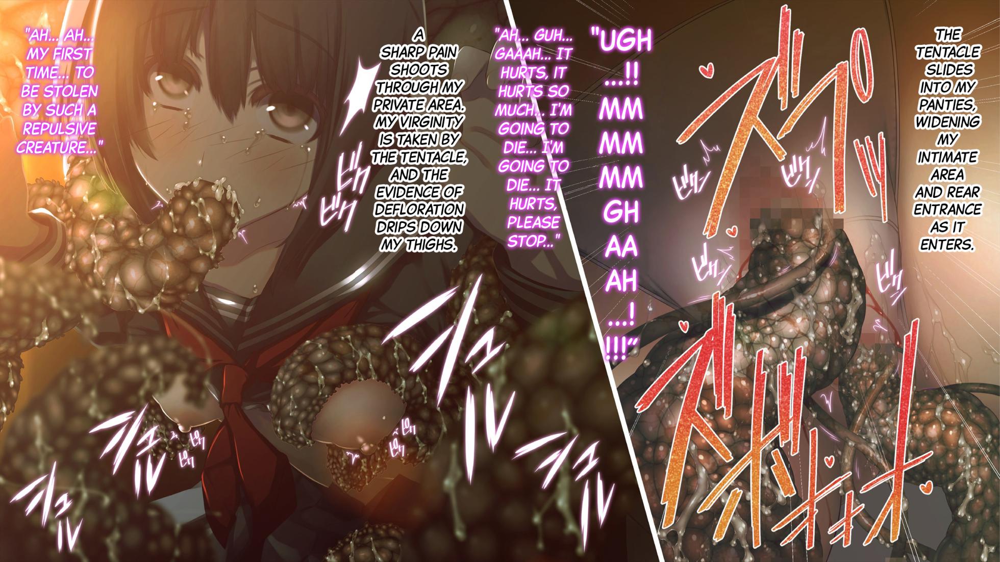 [MillionServant] Shokushu Chuudoku ~Hentai Shokushu ni Kairaku Sennou Sarete Kyouki ni Ochiteyuku Shoujo~ | Parasite Addiction ~A Girl Being Brainwashed by Perverted Tentacles, Descending into Darkness~ [English] [Black Grimoires] - Page 21