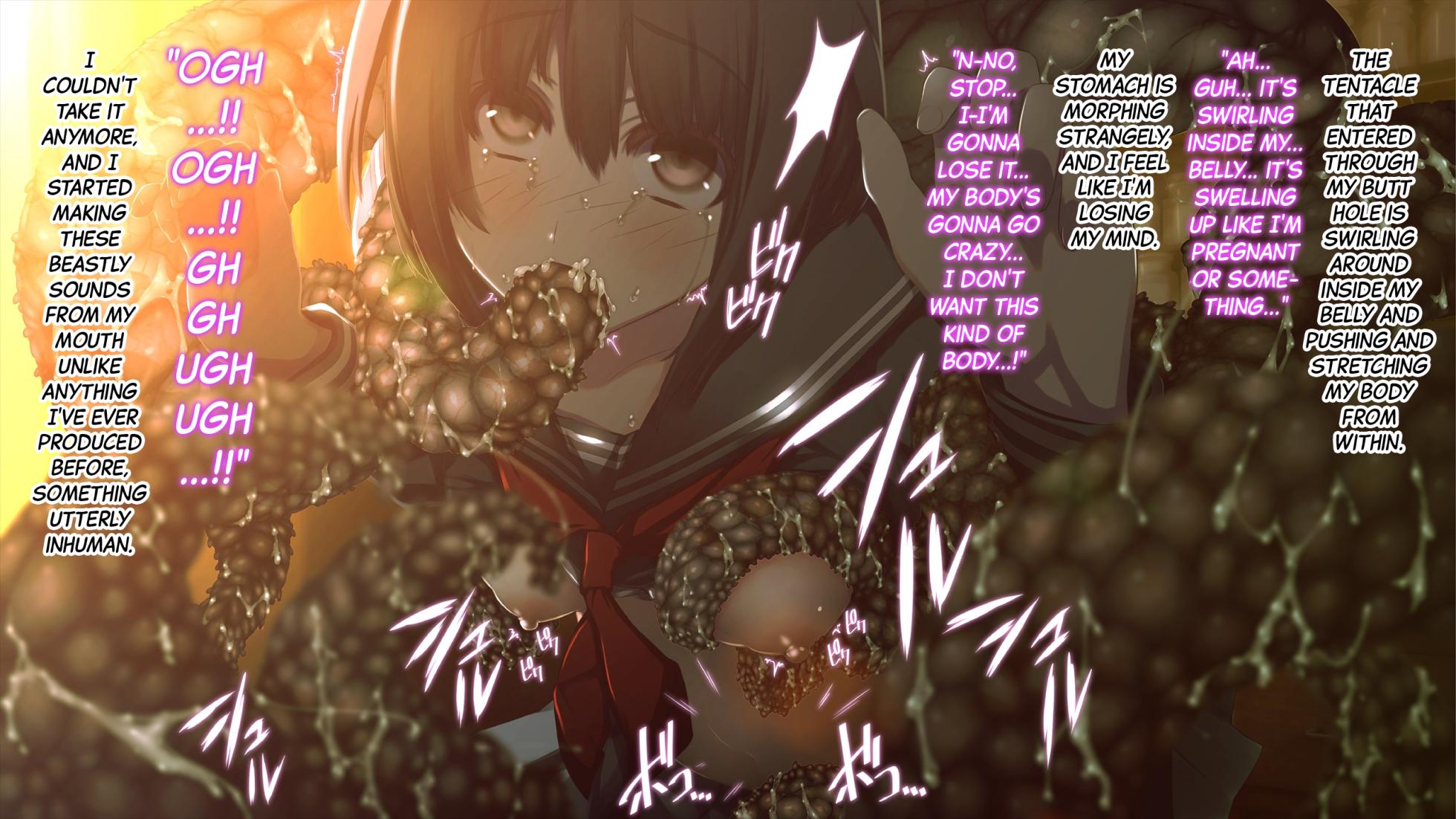 [MillionServant] Shokushu Chuudoku ~Hentai Shokushu ni Kairaku Sennou Sarete Kyouki ni Ochiteyuku Shoujo~ | Parasite Addiction ~A Girl Being Brainwashed by Perverted Tentacles, Descending into Darkness~ [English] [Black Grimoires] - Page 24