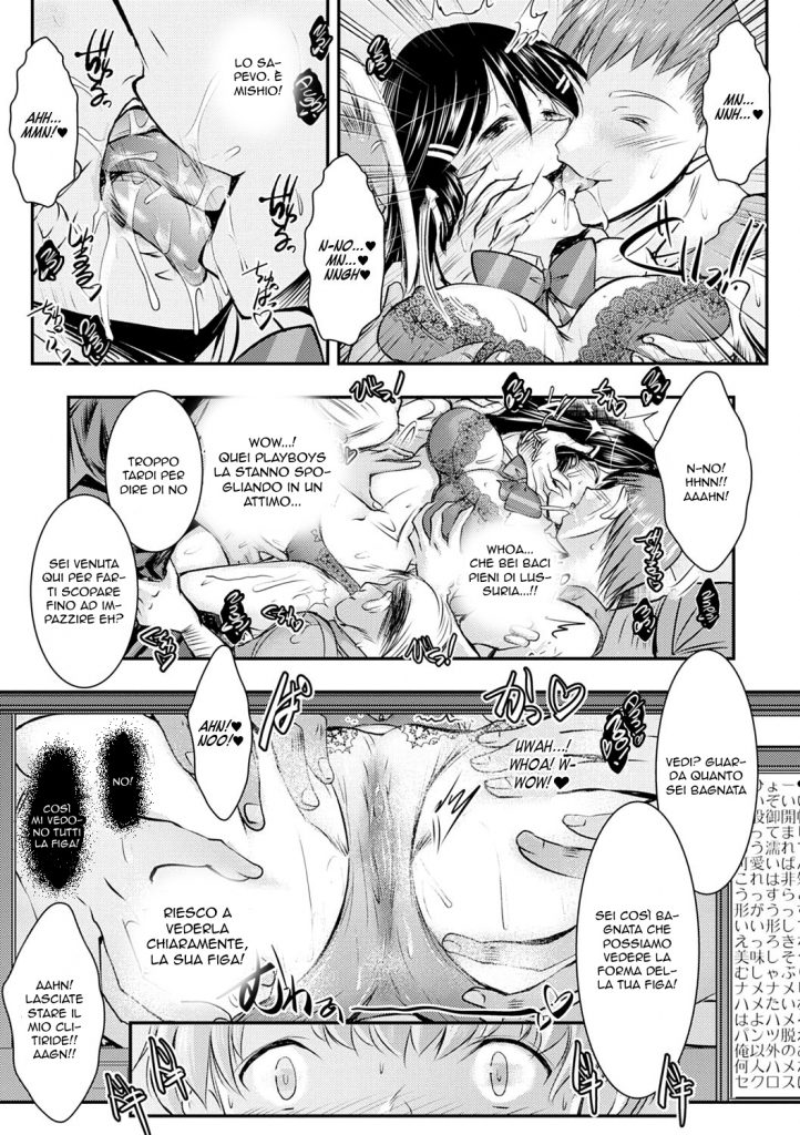 [Takei Tsukasa] Ninki no namahame dōga de etchi shi teta no wa boku no akogareno ane no yūjin to mi no | Chattare con Mia Sorella (Netori Netorare Chi ni Ochite)[Italian] [Digital] - Page 7