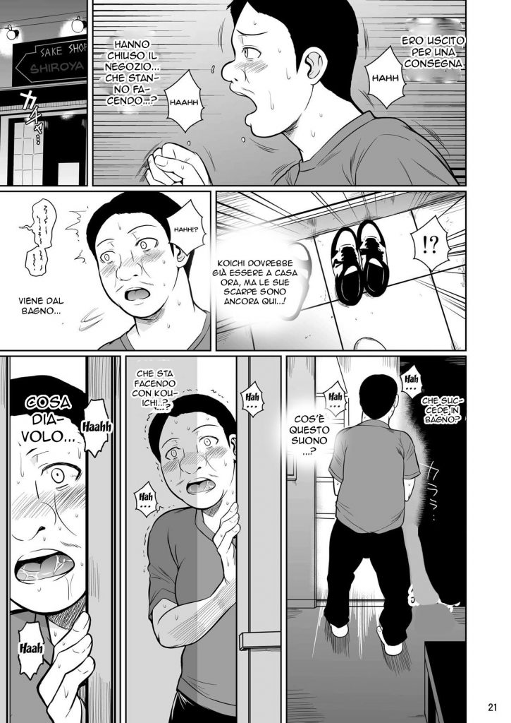 [Shoot The Moon (Fuetakishi)] Shoutengai no Ana Zuma-tachi 2 | La Moglie del Proprietario 2 [Italian] [Digital] - Page 23