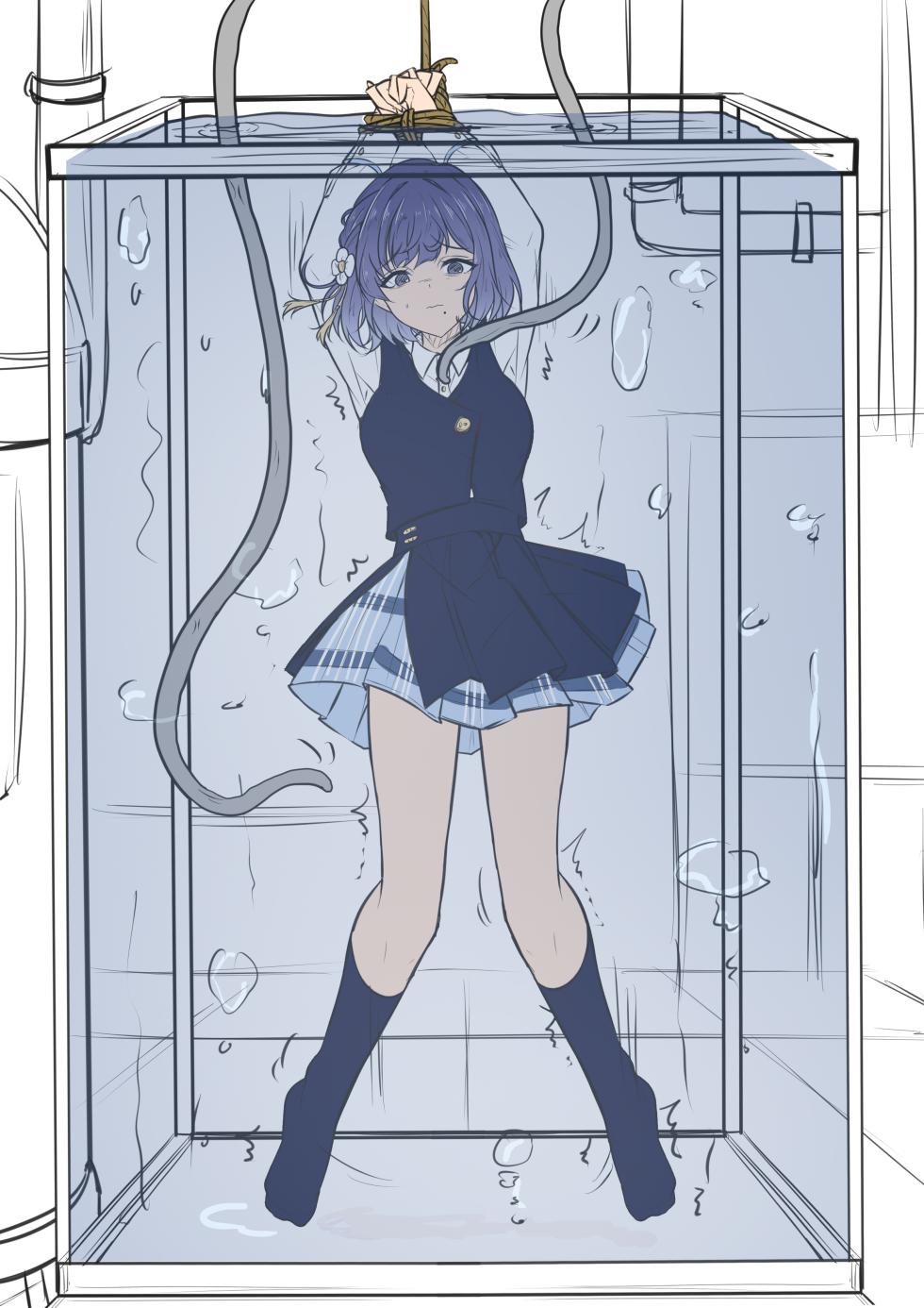 [Yandere no Hako] Konpeki no Mai (Gakuen IDOLM@STER) - Page 2