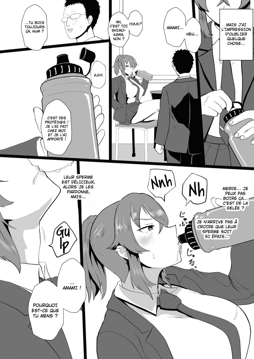 [Hotel Shikinseki (Protohotel)] "Ore, Nanka Okashii ka?" Amami Ryuuki wa Seito Shidouchuu! [French] [Hensu] [Digital] - Page 25