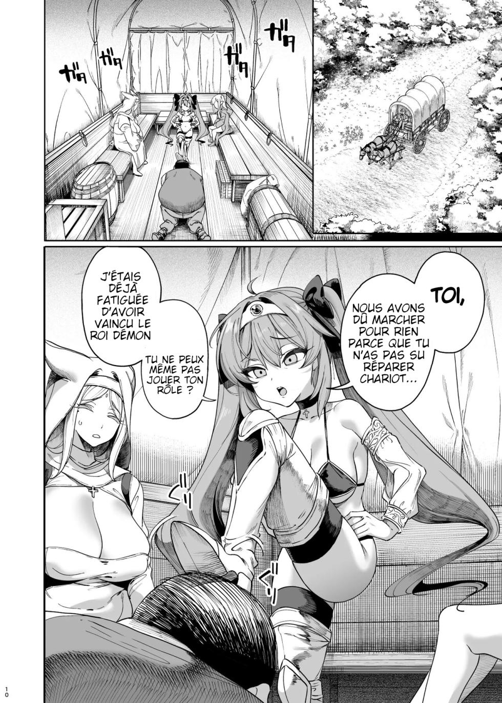 [Kamaboko Koubou (Kamaboko)] Isekai Wakarase Oji-san Yuusha Ryoujoku Hen [French] [pape245] [Digital] - Page 9