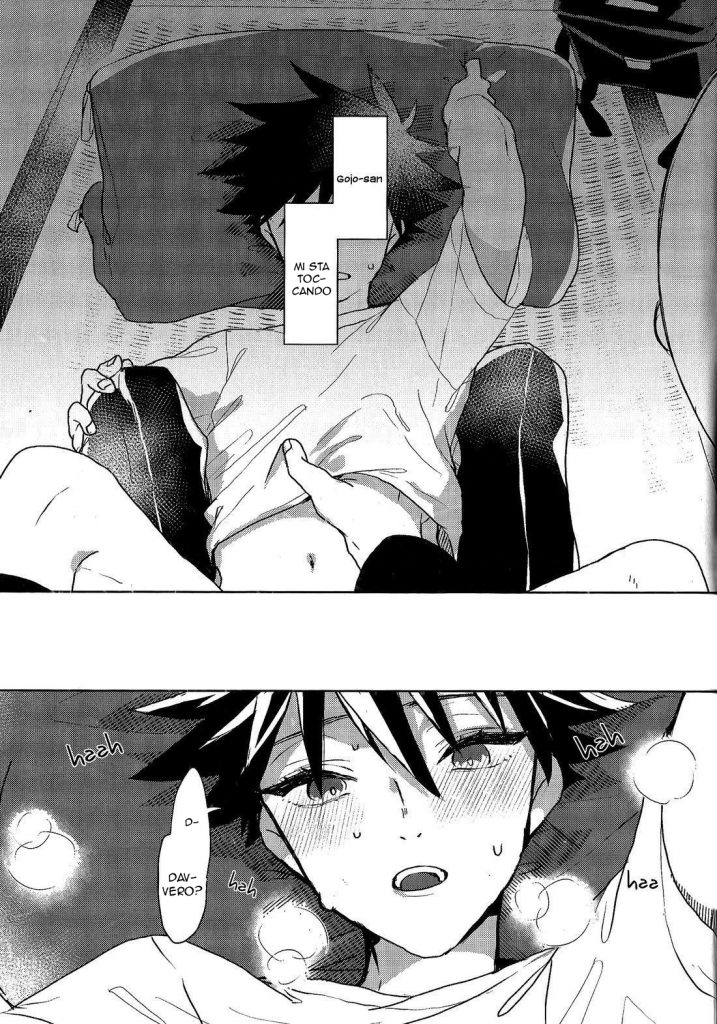 (Yougen Kinkyuu SUMMER 2021) [Seichotsuu (Sarae)] Immoralist | Sopprimi il Demone (Jujutsu Kaisen) [Italian] - Page 5
